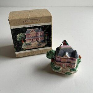 Vintage Teapot Christmas Ornament - Removable Lid - Victorian Keepsake Showcase